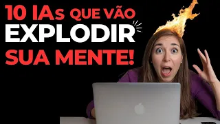 Você Não Acredita o Que Essas 10 IAs Podem Fazer! 10 sites que vão explodir sua mente!