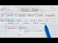 static block in java Learn Coding
