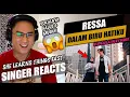 Download Lagu DALAM BIRU HATIKU - RESSA (DIPOPULERKAN NIKE ARDILLA) | SINGER REACTION