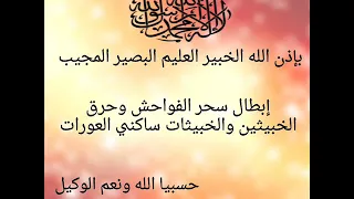 بإذن الله تدمير اسحار الفاحشة وحرق الخبيثين والخبيثات ساكني العورات خيرالدين 