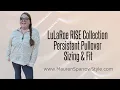 LuLaRoe Persistent Sizing Review Fit feel of this new pullover especially for plus-size