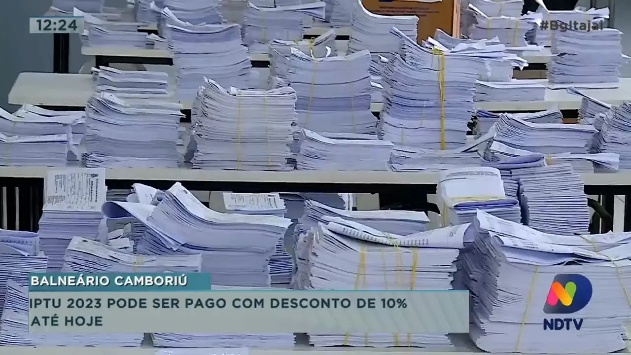IPTU 2023 de Balneário Camboriú pode ser pago com desconto de 10% até hoje