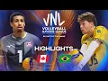 Download Lagu Canada 🇨🇦 vs. Brazil 🇧🇷 - Highlights | Week 2 | Men's VNL 2025