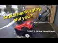 This Toro Snowblower Surges Like A Raging Bull