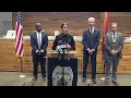 Kansas City police chief mayor discuss regional manhunt for suspect in shooting spree