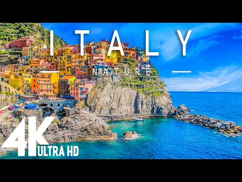 Download MP3 FLYING OVER YTALY( 4K UHD ) - Relaxing Music Along With Beautiful Nature Videos 4K Video Ultra HD