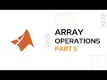 Statistical Functions Sorting and Implicit Expansion in MATLAB Part 5 Zero to One