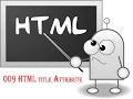 009 HTML title Attribute