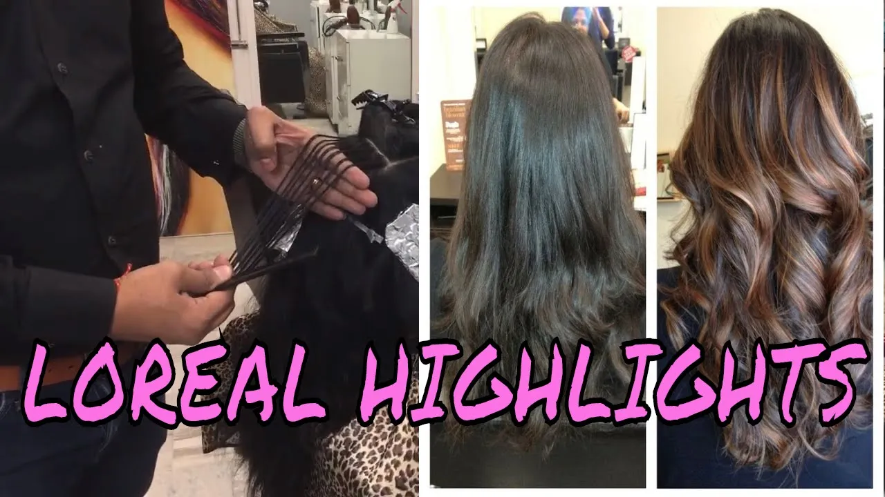 Super simple highlights hair color #onlyinsalon