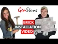Brick Veneer Install How to Install GenStone Brick Veneer