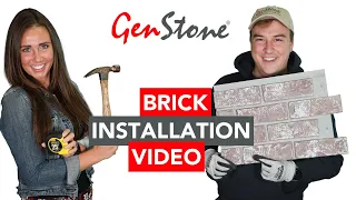 Brick Veneer Install How to Install GenStone Brick Veneer