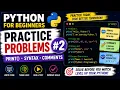 Python Practice Problems print Comments Basic Syntax
