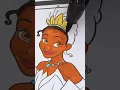 Coloring Princess Tiana