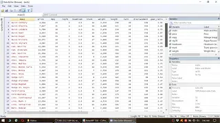 Stata Basics 1 Interface explained power of - browse