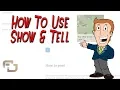 How to use show and tell Fig Database