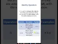 - Identity Operators in Python in python Python Tutorial Praveen Kumar