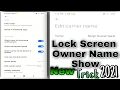 Download Lagu Lock Screen Owner Name Show #shorts