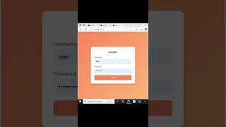 A simple login system with dashboard using HTML CSS Python and Flask
