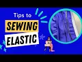 Tips on sewing swimwear elastics