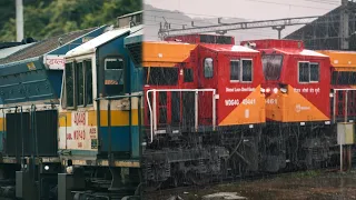 One Of The Last Remaining Diesel Territories Castle Rock Railway Station In Rain