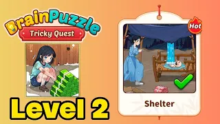 Brain Puzzle: Tricky Quest Level 2 Screenshot