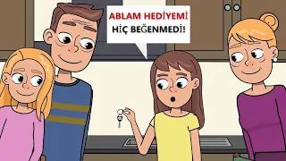 Kız Kardeşim Hediyeyi Beğenmedi, Ama Sonra Büyük Bir Sır Ortaya Çıktı! 🎁😱