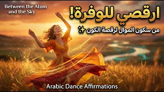 رقصي حتى تفيض الوفرة     توكيدات غنائية شرقية لرفع ذبذبات المال والسعادة                         دندنها