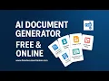 AI Document Generator - Free Online PDF Word Image Tools Free Document Maker FDM AI