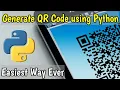 QR Code Generator Program using Python Python Tutorial Python Tutorial in Hindi BB Coder Guy