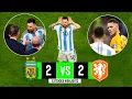 Argentina x Netherlands | 2-2 | Extended Highlights \u0026 Goals | World Cup 2022