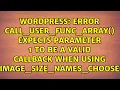 Error call - user