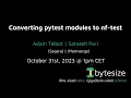 nf- How to convert pytest modules to nf-test
