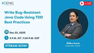 Write Bug-Resistant Java Code Using TDD Best Practices