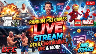 LIVE PS3 RANDOM GAME 🎮 GTA 5, LEGO MARVEL & UFC 🔥 | Seru-seruan Main Game Random! #shorts