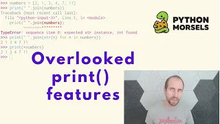 Python s powerful print function