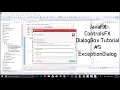 JavaFX ControlsFX DialogBox Tutorial ExceptionDialog