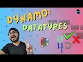 Dynamo Strings and other data types Number Double Boolean Training Course-Dynamo Tutorials