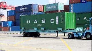 التعطل في العمل في ميناء الحاويات بالعقبة يتسبب بخسارة الاقتصاد الوطني 