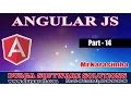 Angular JS angularjs part-14 by Narasimha