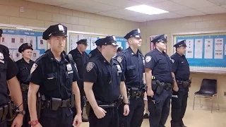 Nathan s Make-a-Wish - NYC Day 1 NYPD 61st Precinct Role Call