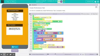Code org - CSP Unit 8