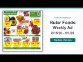 Ruler Foods Weekly Ad 26 - 26 Best Deals