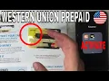 How To Activate Western Union Netspend Prepaid Debit Card