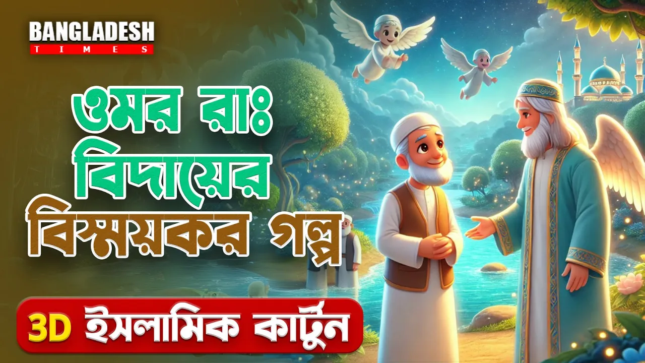 হযরত ওমর রাঃ এর ইন্তে'কালের ঘটনা | প্রতিদিনের ইসলামিক কার্টুন