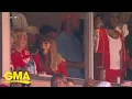 Taylor Swift makes appearance at KC Chiefs game l GMA