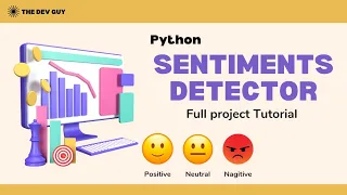 Python Sentiment Analysis Tool with UI Interface Full Tutorial Project Guide