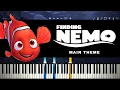 Finding Nemo Main Theme - Piano Tutorial