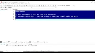 Recursion Recursion in C Explained Function Calling Itself with Real Examples C Tutorial