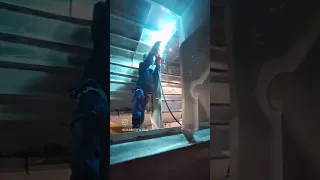 About 6 weeks go #welding #aluminiumfabrication #performanceboats #boatbuild #construction