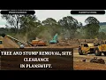 How to Takeoff for Trees Stumps Removal and Site Clearance In PlanSwift with Template